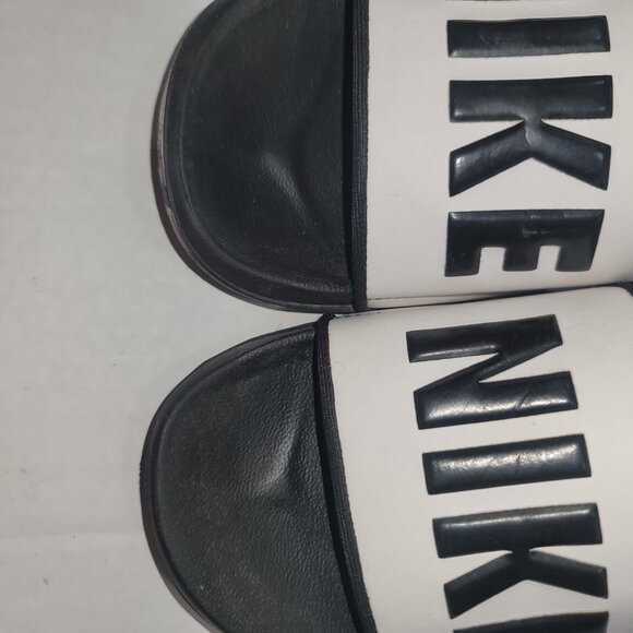 Nike Offcourt Marble Black/White Men's Slides Sandals Size 8 - Picture 8 of 9